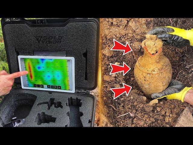 We Found Treasure With 3D Underground Imaging System! / Gold Vision Metal Detector.