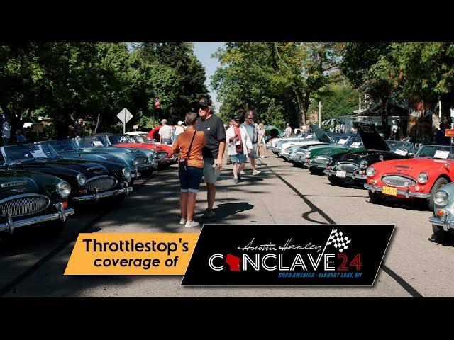 2024 Austin Healey Conclave Concours Show | Throttlestop Coverage from Elkhart Lake, WI!