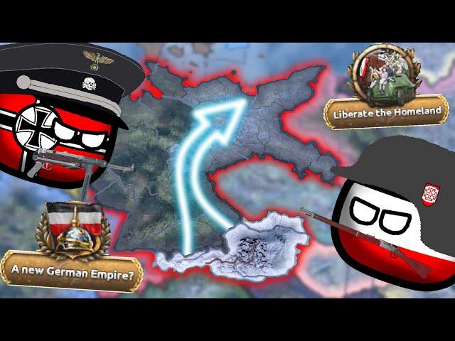 AUSTRIA will unite all the GERMANS!! Hoi4 | Between two Giants