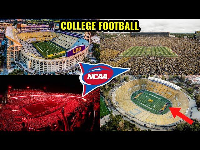 Complete Guide to (NCAA) College Football Stadiums 2023/2024  | TFC Stadiums | TFC Stadiums