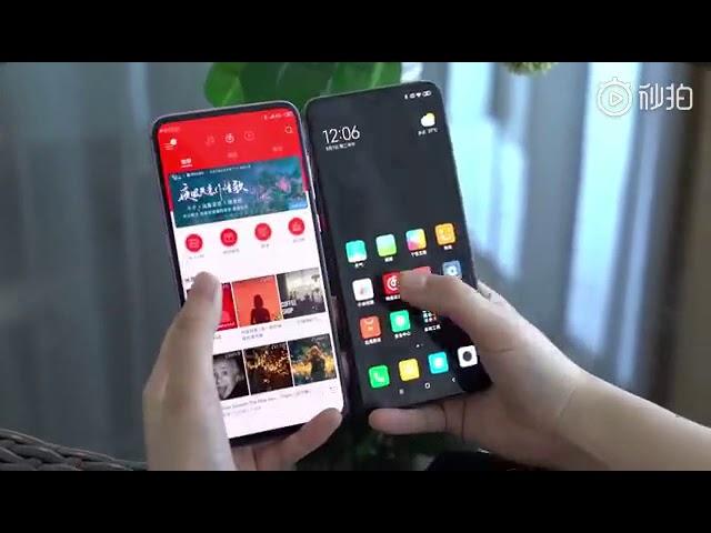 Mi 9 under display camera prototype phone