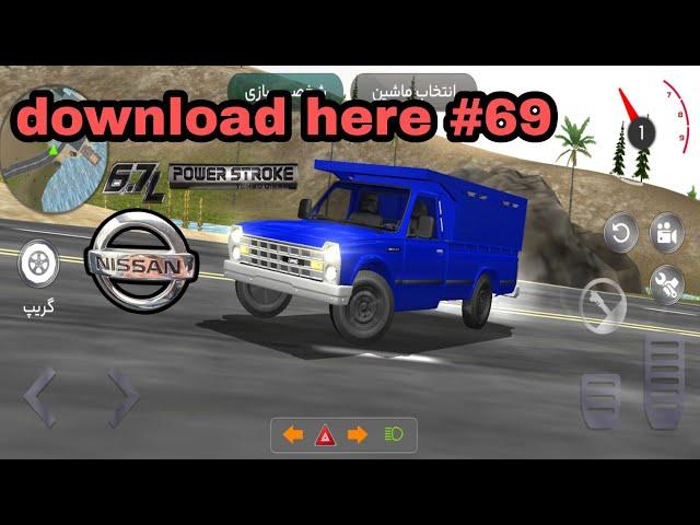 Nissan Junior Pickup - Mountain Drive _Transport Luggages Oil Tanks Power(MashinBaz ilrani 2022)