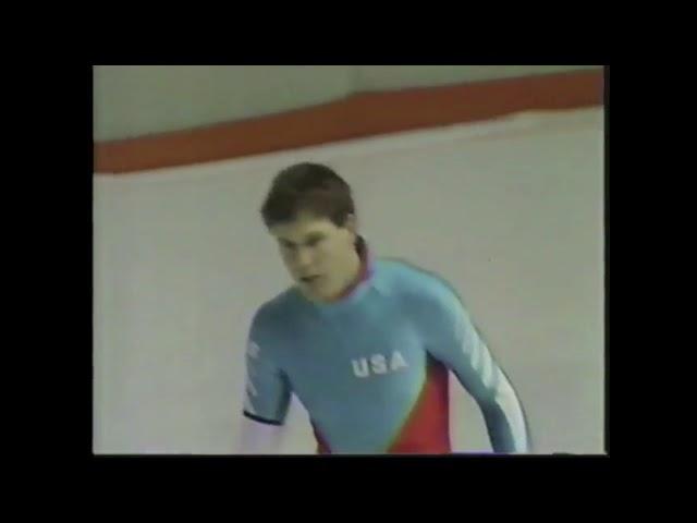 DAN JANSEN Calgary 1988  500M SPEED SKATING