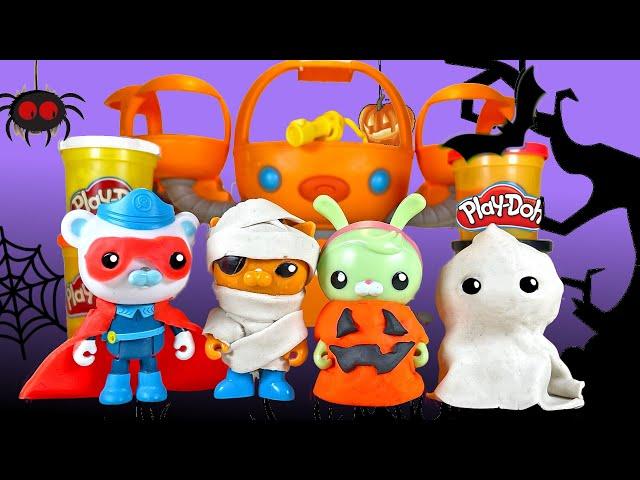 OCTONAUTS  DIY Play Doh Halloween Costumes- Captain Barnacle at the OCTOPOD