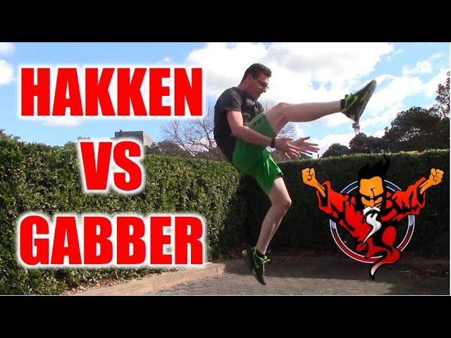 Old School Gabber vs New School Hakken Compilation in Public!