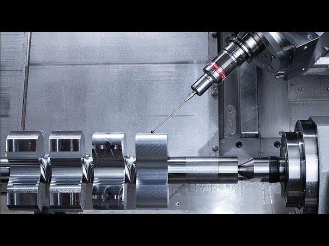 WFL MillTurn Technologies M120 demonstrating an aerospace part machining. Amazing Technology