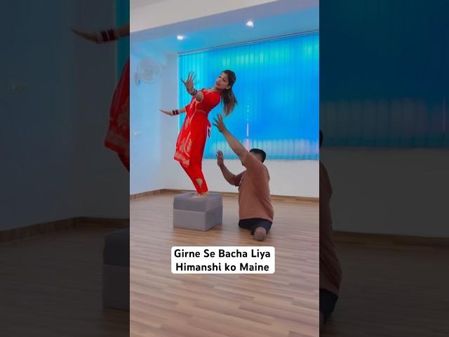 Girne Se Bacha Liya Maine Himanshi Ko #reels #dance #viral #trending #newsong #couples #love