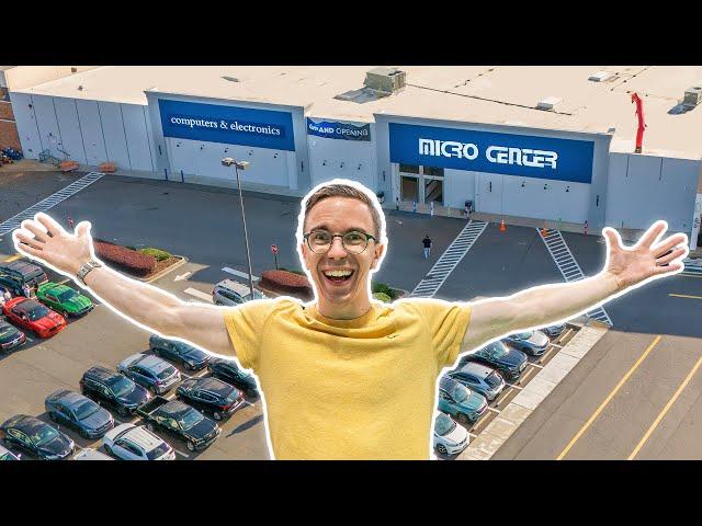 The MOST In-Depth Micro Center Store Tour EVER with @austinevans