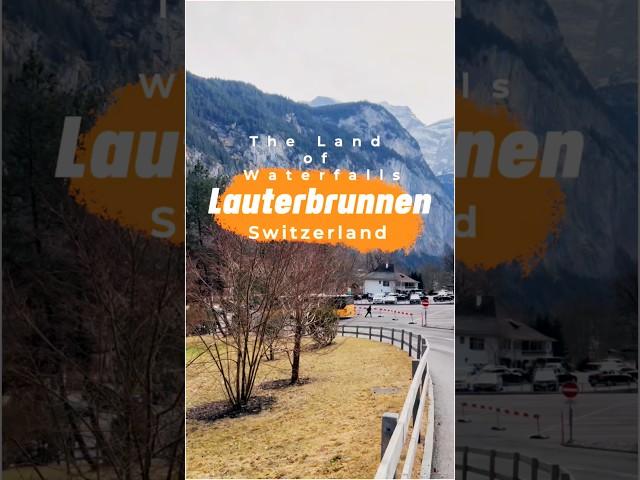 Jewel of Switzerland: Lauterbrunnen’s Stunning Alpine Beauty #switzerland #shorts #short