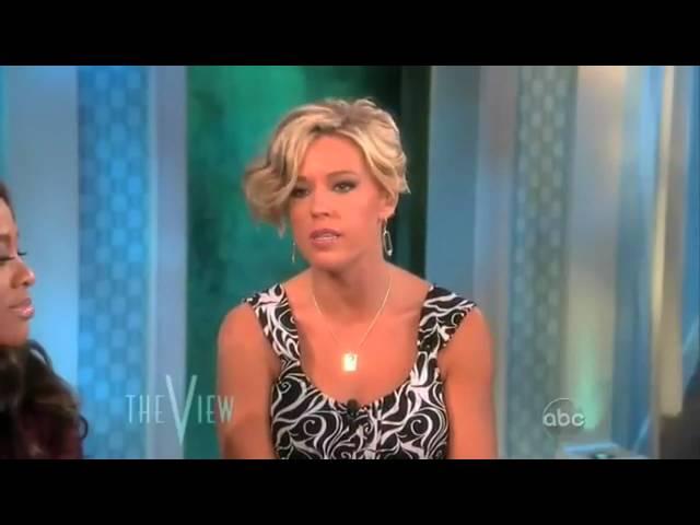 "The View" : Kate Gosselin Fights with Whoopi about Her Custody Battle With Jon