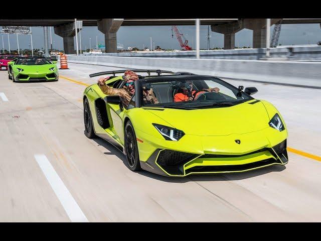 Lamborghini VS Lamborghini 100+ Lambos BLASTING From Lamborghini Miami BullFest 2019