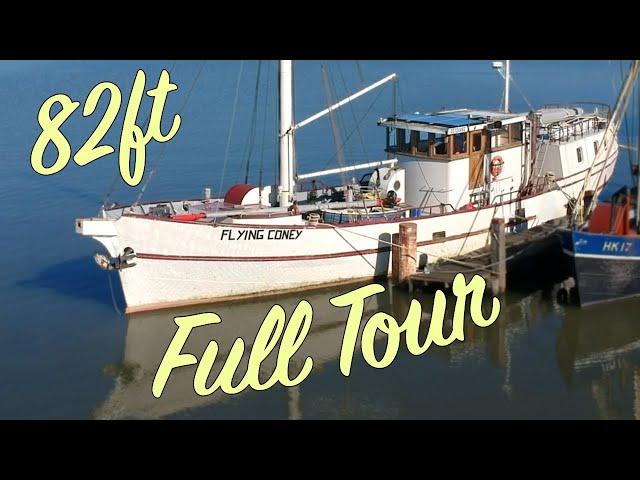 BOAT TOUR: The Traditional Sailing Ship Flying Coney