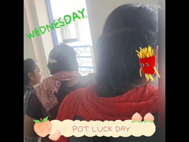 "Potluck day"- Al-Ameen Matric HR.Sec.School, Karungalpalayam, Erode-3