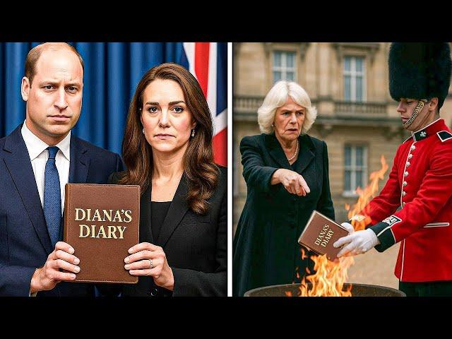 Camilla Orders Royal Guard to Burn Diana’s Final Diary – William & Kate EXPOSE Everything!