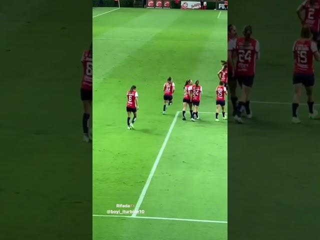 EL GOLAZO DE BOYI ITURBIDE ️ CHIVAS FEMENIL 2-2 Tigres | #chivas #ligamx #futbol #mexico #viral