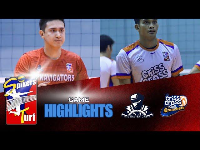 Criss Cross VS D' Navigators - Game Highlights | Spikers Turf Men's Volleyball 2024