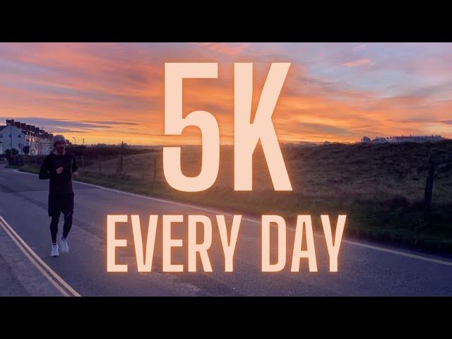 I ran 5k every day for a month... and this is what happened