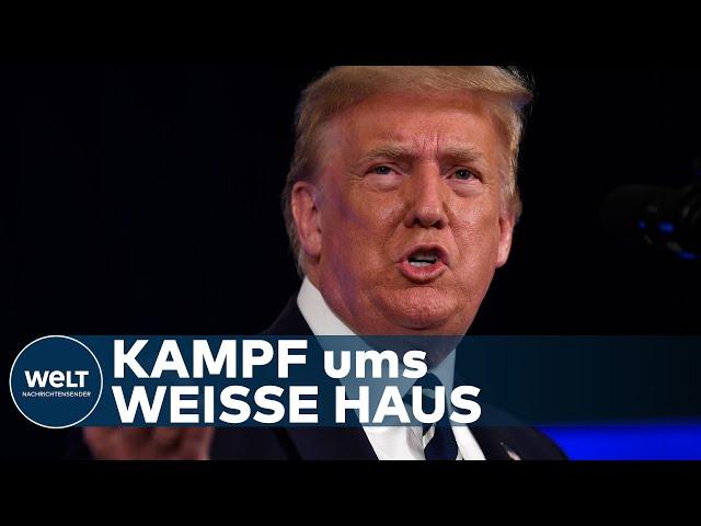 WELT THEMA: US-Präsidentschaftswahl 2020 -  Würde Trump eine Niederlage akzeptieren?