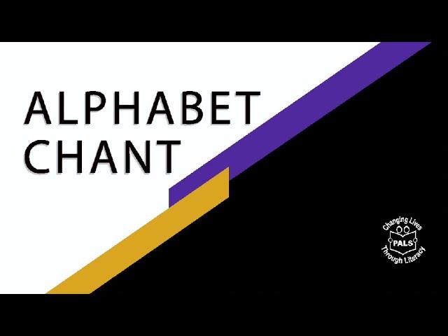 Helping Adults Learn to Read With The Alphabet Chant. (Learn Alphabet Sounds)