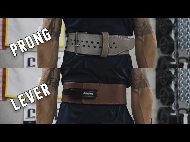 Lifting Belts - Prong Belt vs Lever Belt