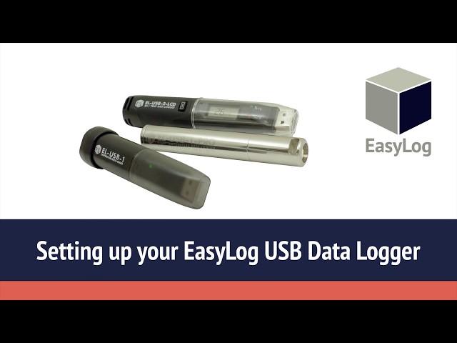 EasyLog | USB Data Logger Setup