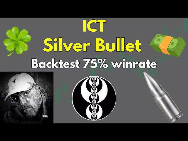 Backtesting ICT's Silver Bullet Strategy With a 75% Win Rate