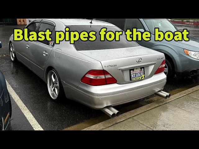 Blast pipes for LS430