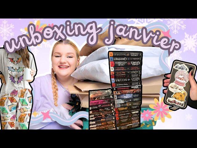 UNBOXING : BITEUH LITEUH, PYJAMA ACOTAR ET LISEUSES  | BOOKMAIL JANVIER 2025