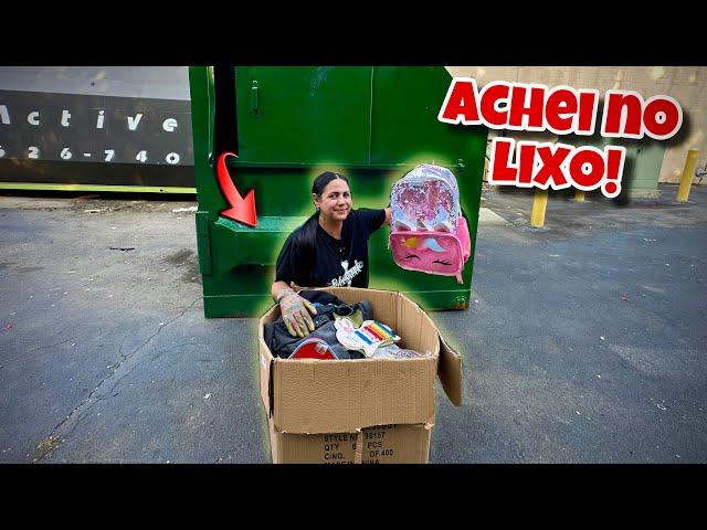 Dumpster diving! O que a loja joga no lixo dos Estados Unidos!