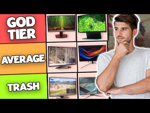 BEST 1440p Gaming Monitor Tier List 2024