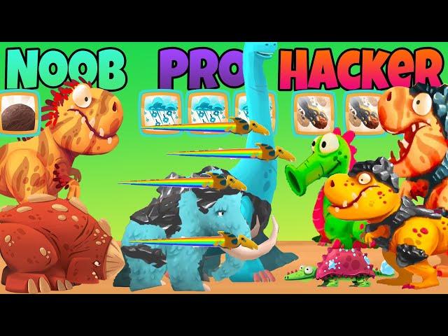 Dino bash - NOOB vs PRO vs HACKER - item add