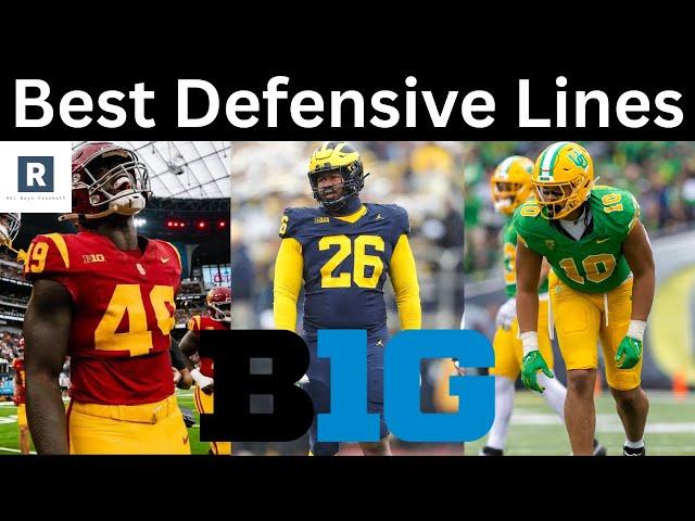 Ranking The Top 5 Defensive Lines In The Big Ten | Big 10 Football Predictions