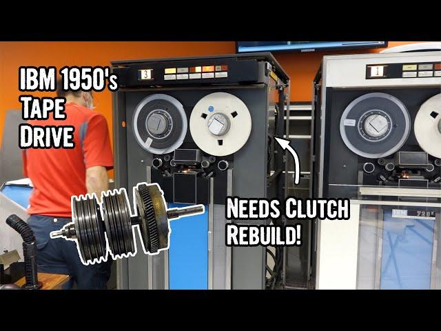 IBM 729 Tape Drive Magnetic Clutch Job