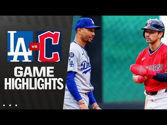 Dodgers vs. Guardians Game Highlights (5/27/25) | MLB Highlights