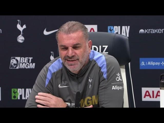 FULL PRESS CONFERENCE (Including Embargoed Section): Ange Postecoglou: Tottenham v Liverpool