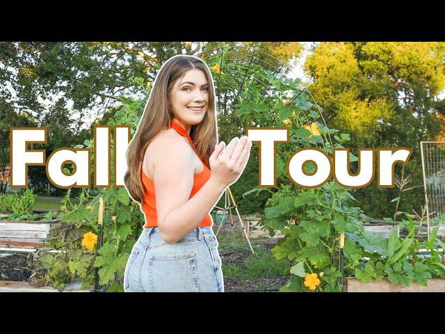 FULL Fall Garden Tour 2023! Take the tour with me! Permaculture Florida Garden - Zone 9