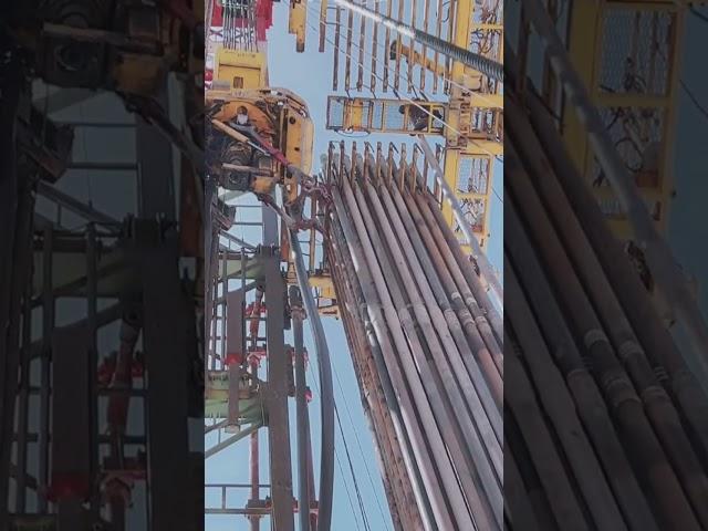 Oil drilling in the Arab region; Chinese petroleum workers #oilfieldservices #oilwell #drilling