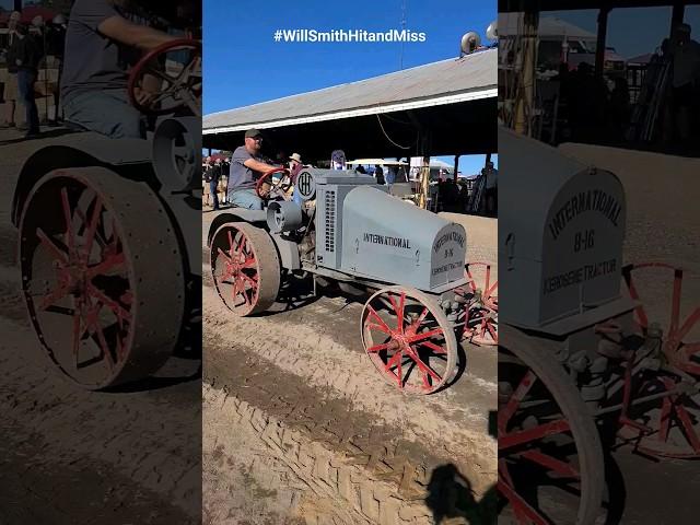 Corey @Primerk5  on International Harvester 8-16 Tractor Arcadia Md Steam Show 2023