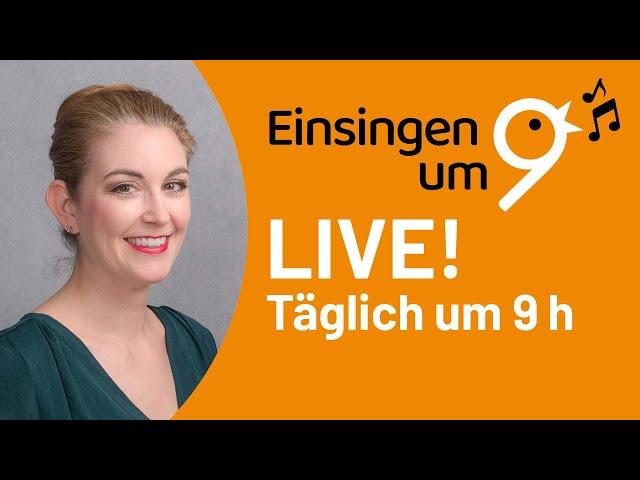 Einsingen um 9 (22.9.24) mit Julia Schiwowa