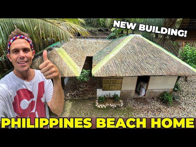 PHILIPPINES BEACH HOME - Cateel Building Project Complete (Davao Land)