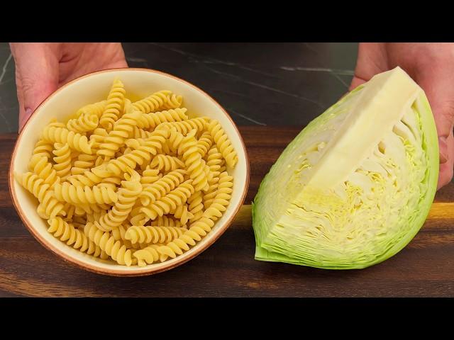 How delicious! I cook cabbage like this every day! Quick and easy dinner!