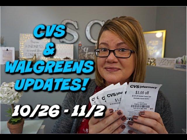 CVS & WALGREENS UPDATES 10/26 - 11/2 | CRT & EARLY DEAL SCENARIOS!