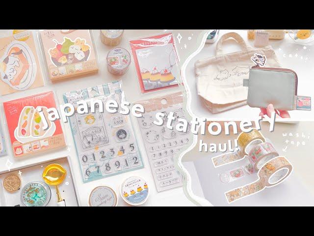  huge stationery haul : reviewing cute japanese stationery + giveaway ft. SUPER DELIVERY