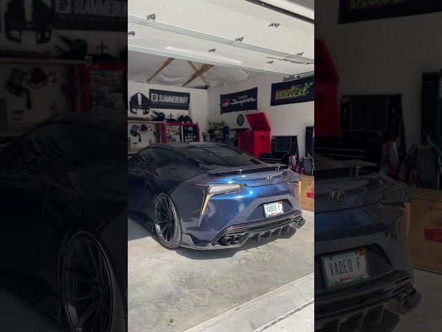 LC500 x ARMYTRIX COLD START #lc500 #armytrix #lexusf #carbon #lexus #cartok #lexuslfa #carbonfiber