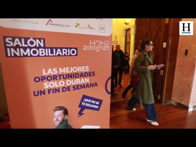 Gran afluencia en el Salón Inmobiliario Home Zaragoza