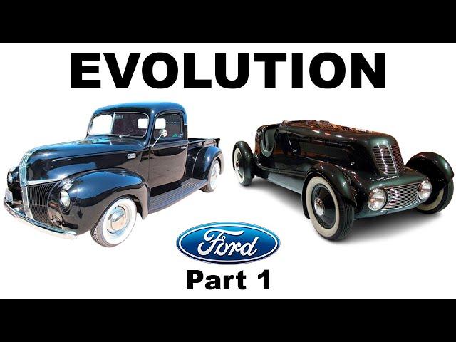 Evolution of Ford cars - Models in chronological order (Part 1)