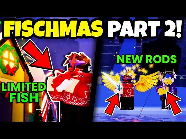 GET READY For FISCHMAS PART 2 UPDATE In FISCH Roblox!