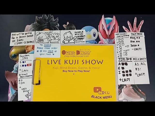 LIVE Kuji: Late Night Show with Otaku House: “My Melody Is Here Tonight!”