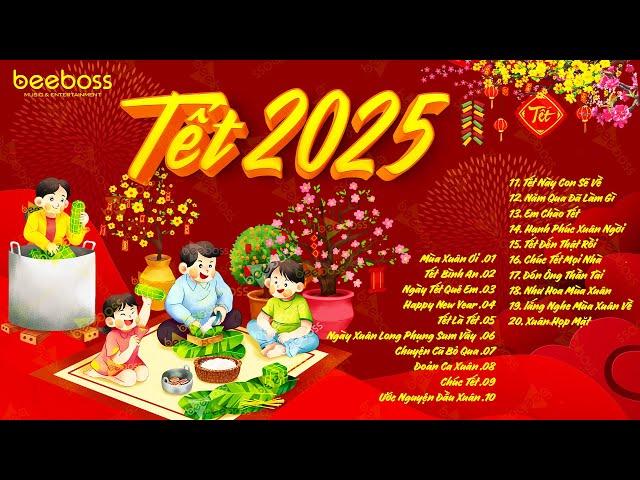 Nhạc Tết 2025 Remix, LK Nhạc Xuân EDM Tik Tok Htrol Lan Toả Không Khí Tết - Chào Xuân Ất Tỵ 2025