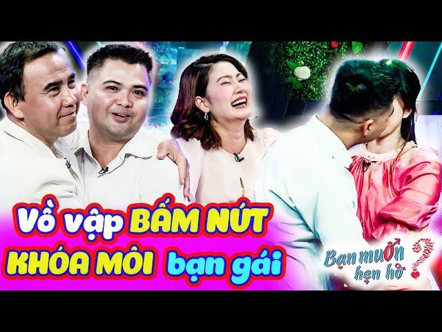 Vồ vập bấm nút KHÓA MÔI bạn gái anh thợ tóc tấu hài Quyền Linh Ngọc Lan cười bò | Bạn Muốn Hẹn Hò